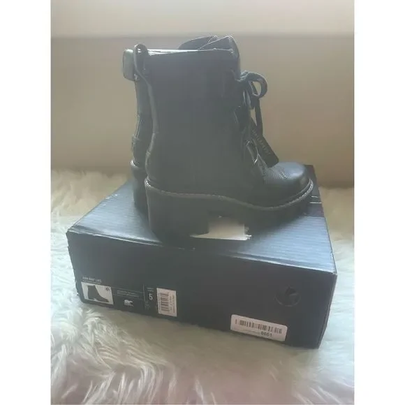 Sorel WOMEN'S JOAN NOW LACE BOOT black size 5 BNIB - Picture 5 of 8